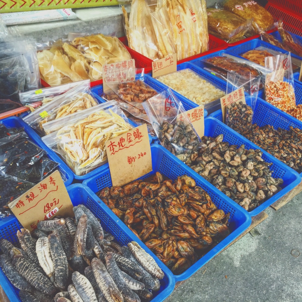 Dried Seafood - a specialty of the fishing village